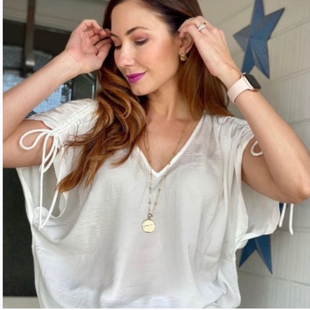 Cabi 5895 Seaside Top White Spring 2021